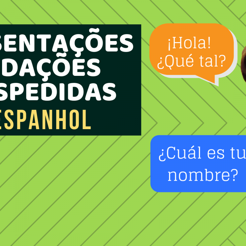 saudações e apresentações despedidas em espanhol